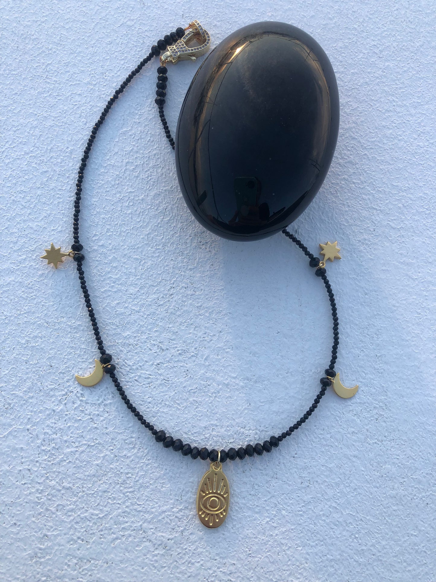 Black Crystal Evil Eye